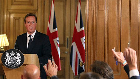 Cameron alerta de que Daesh planea atentar en Reino Unido